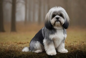 a little lhasa apso dog pic