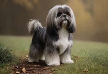 a little lhasa apso dog pic