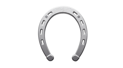 horseshoe isolated on transparent background