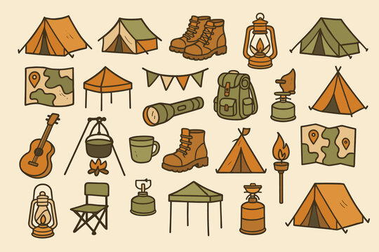 Exploring camping essentials and activities for outdoor adventures in nature during the summer season