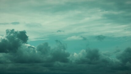 blue cloudy sky background, landscape 9