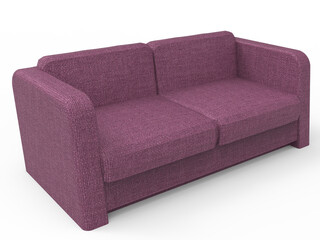 purple sofa isolated png