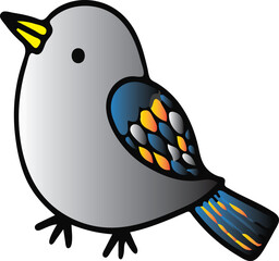 Nice Colorful Birds Vector