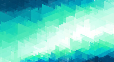 Blue Gradient Stacked Triangles Mosaic Low Poly Background