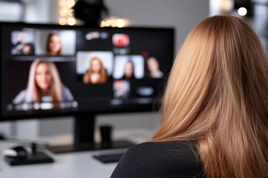 Remote work : laptop productivity, home office, digital workspace, flexible schedule, online tasks, virtual environment, work-life balance, modern career, virtual meetings, personal efficiency.