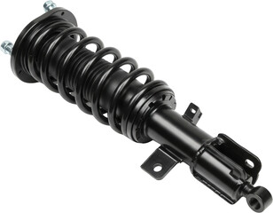 Automotive Coil Spring Shock Absorber Black Suspension Part Car Replacement