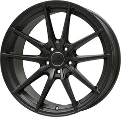 Obraz premium Matte Black Multi Spoke Alloy Wheel Rim Car Automotive Part Luxury Vehicle Upgrade