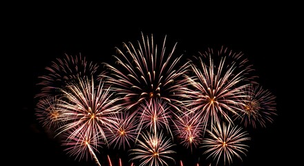 blink fireworks art in the night sky