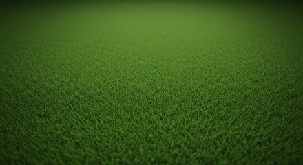 Green Grass Surface View