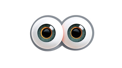 Eyes in Detail: A focused shot of a set of eyes with their intricate details and captivating gaze. The eyes, with their unique irises and pupil, evoke curiosity and wonder.