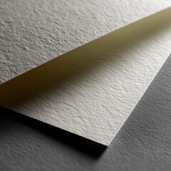 Smooth Flat Paper Texture with Cinematic Lighting