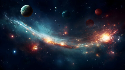 abstract space background