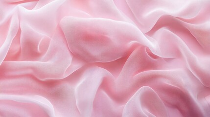 Obraz premium a close up of a fabric with a floral pattern that resembles a soft, textured surface. the background is a solid color, providing contrast to the fabric's texture and pattern