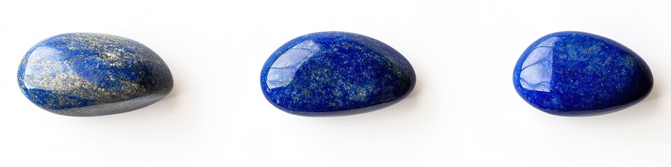 Obraz premium Polished Lapis Lazuli stones