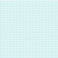 Seamless vintage blue polka dot pattern on white, a classic textured fabric design