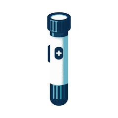 
medical flashlight illustration design