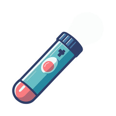 
medical flashlight illustration design