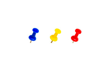 Pin separated on transparent background, PNG file.