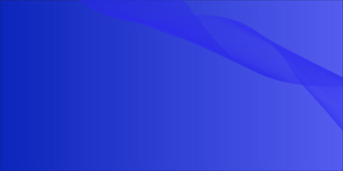 Abstract blue wave design with light and smooth motion lines