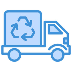 Recycle Van Icon