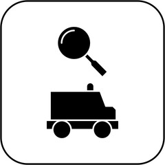 ambulance settings icon design