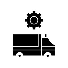 ambulance settings icon design