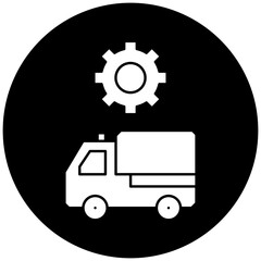ambulance settings icon design