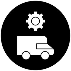 ambulance settings icon design
