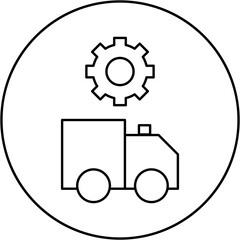 ambulance settings icon design