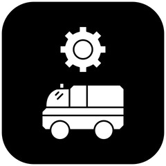 ambulance settings icon design