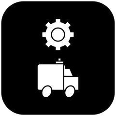 ambulance settings icon design