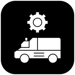 ambulance settings icon design