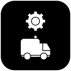 ambulance settings icon design