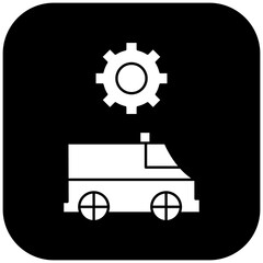 ambulance settings icon design