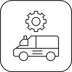ambulance settings icon design