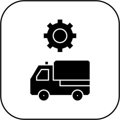 
ambulance settings icon design