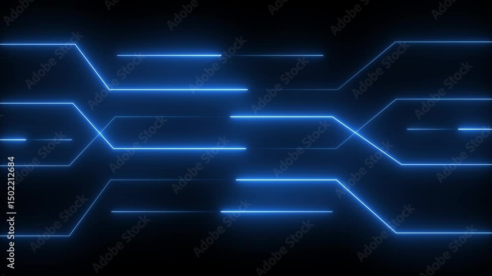 Aufkleber abstract ai innovation background polygonal microchip ai chip technology electronic circuit board te