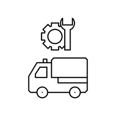 ambulance repair icon design