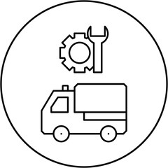 ambulance repair icon design
