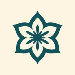 Vibrant flower logo design capturing nature-inspired creativity and sophistication for businesses.