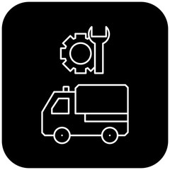 ambulance repair icon design