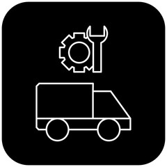 ambulance repair icon design