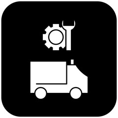 ambulance repair icon design