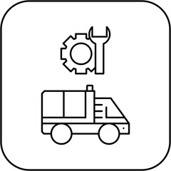ambulance repair icon design