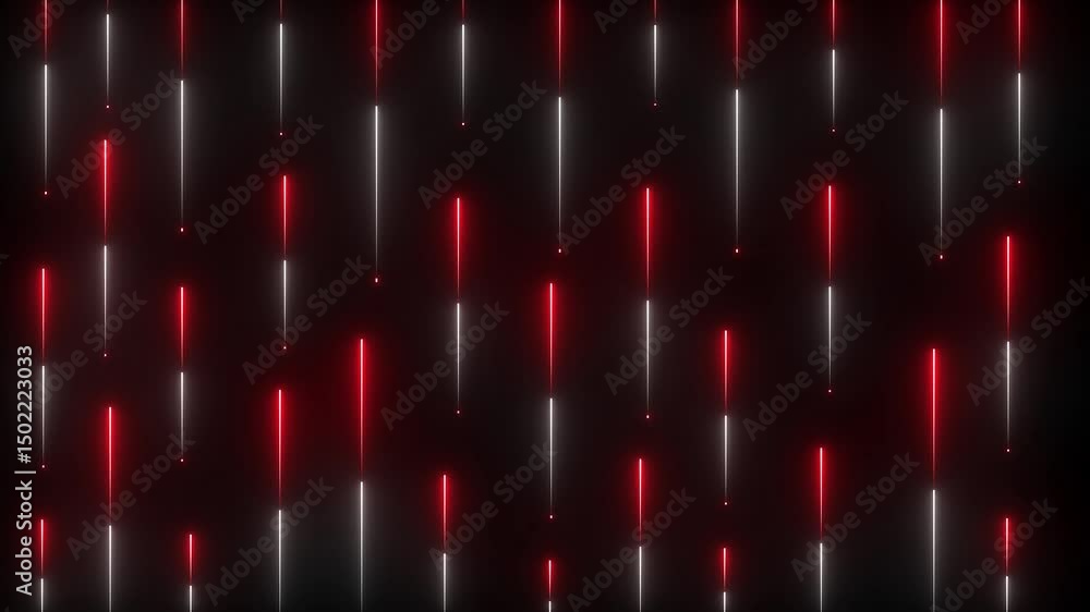 Poster glowing neon lines loop animation. modern background, seamless motion design, screensaver, backdrop.