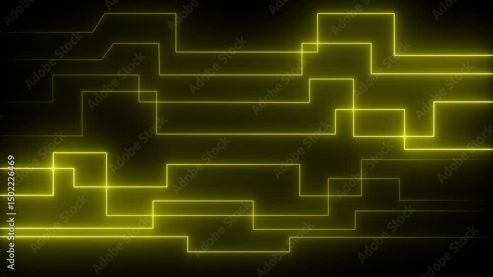 Poster glowing neon circuit board icon glowing neon lines. simple logotype icon concept. close-up of comput
