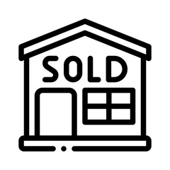 sold line icon