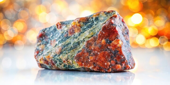 Long Exposure Raw Granite Texture, Felsic Igneous Rock, Granular Phaneritic, White Background, Geology, Stone, Mineral