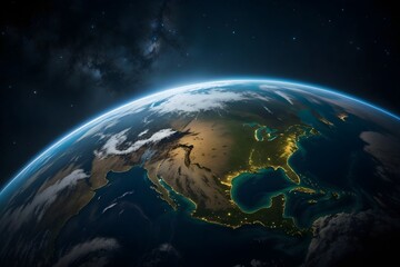 Obraz premium earth in space
