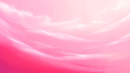 Dreamy Pink Sky: Soft Clouds and Gradient Hues Abstract Background